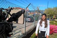 Filmagem - Poupar água na rega dos espaços exteriores da escola